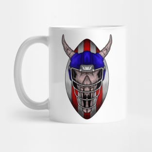 American Football Skull Mug